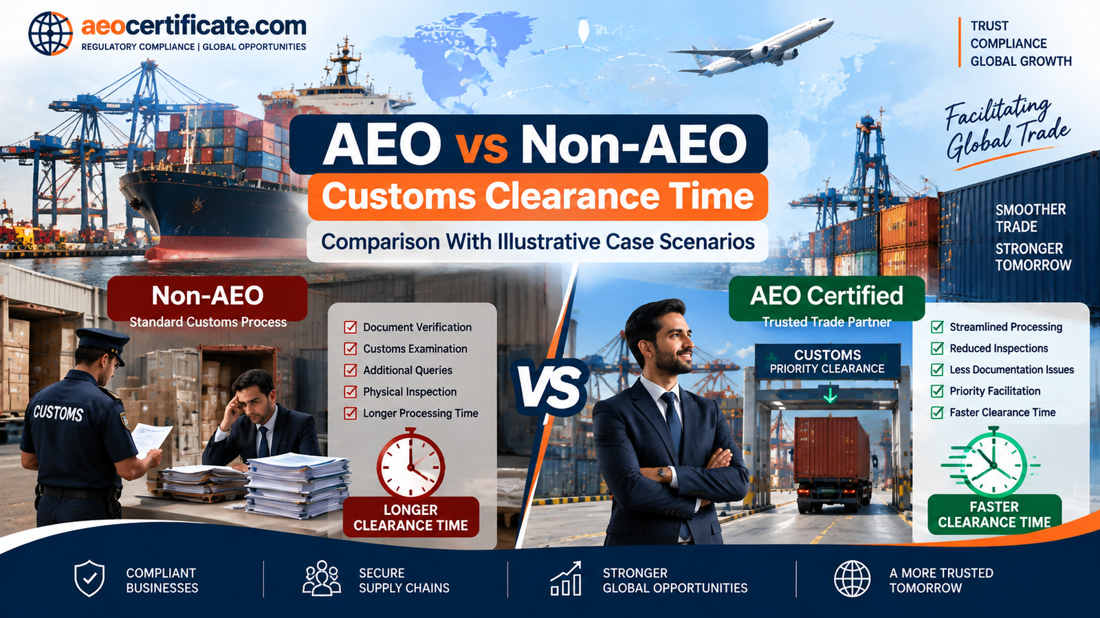 AEO vs Non-AEO Customs Clearance Time