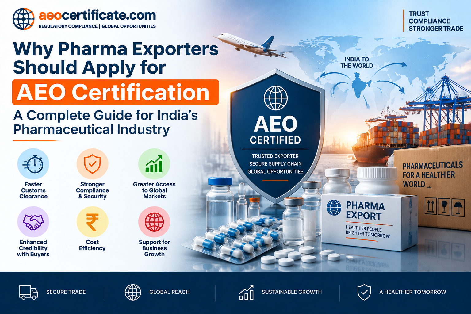 AEO Certification for Pharma Exporters