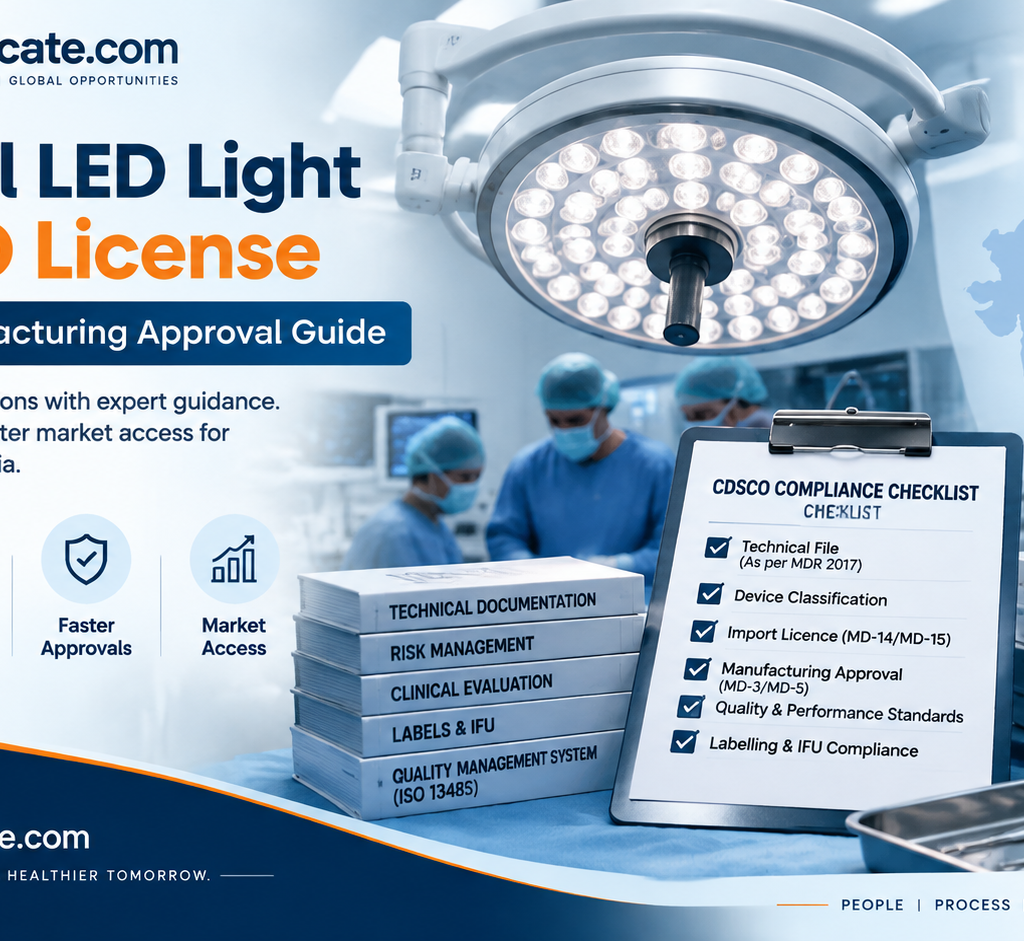 Surgical LED Light CDSCO License