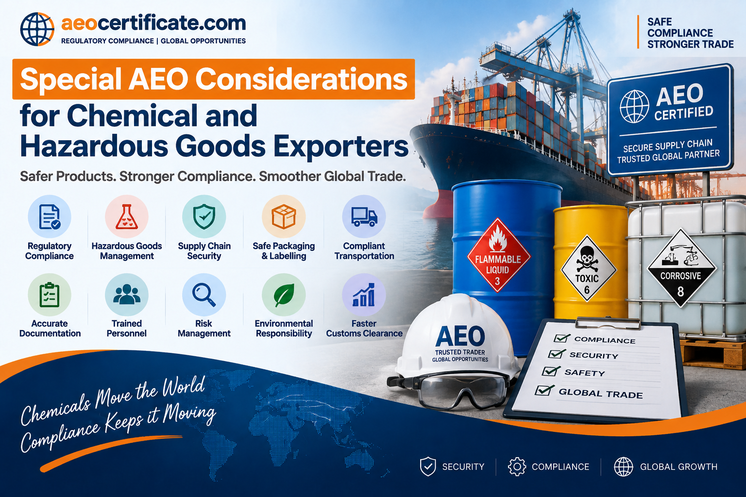AEO Certification for Chemical Exporters