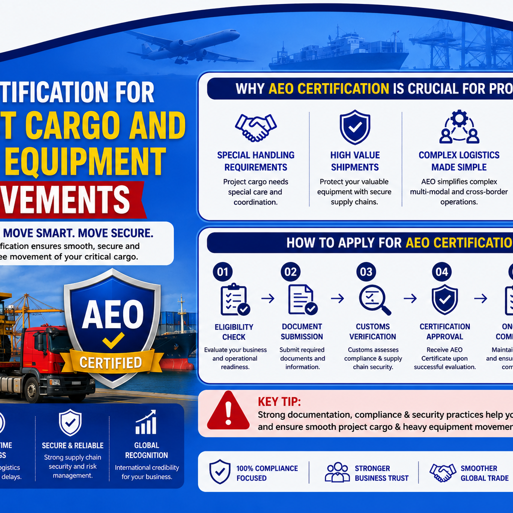 AEO Certification for Project Cargo