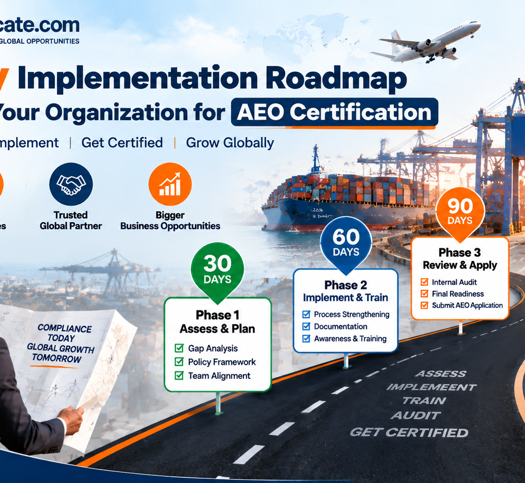 90-day implementation roadmap for AEO certification