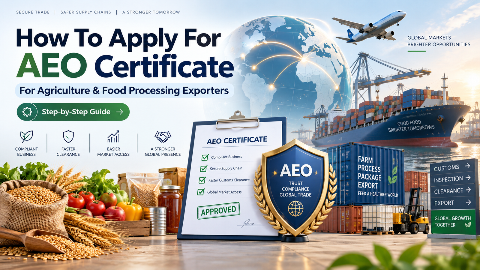 AEO Certificate for Agriculture and Food Processing Exporters