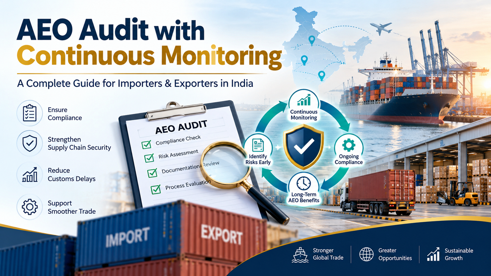 AEO Audit with Continuous Monitoring: A Complete Guide for Importers and Exporters in India
