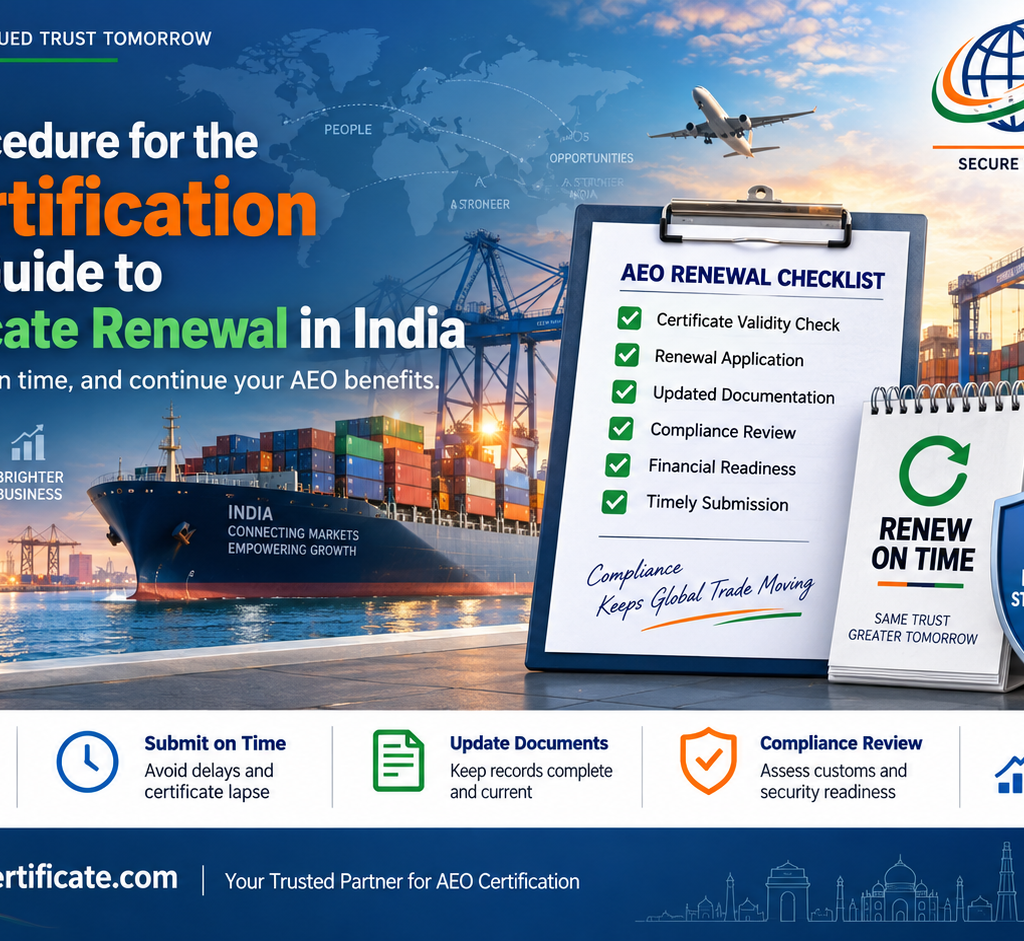 AEO Certificate Renewal