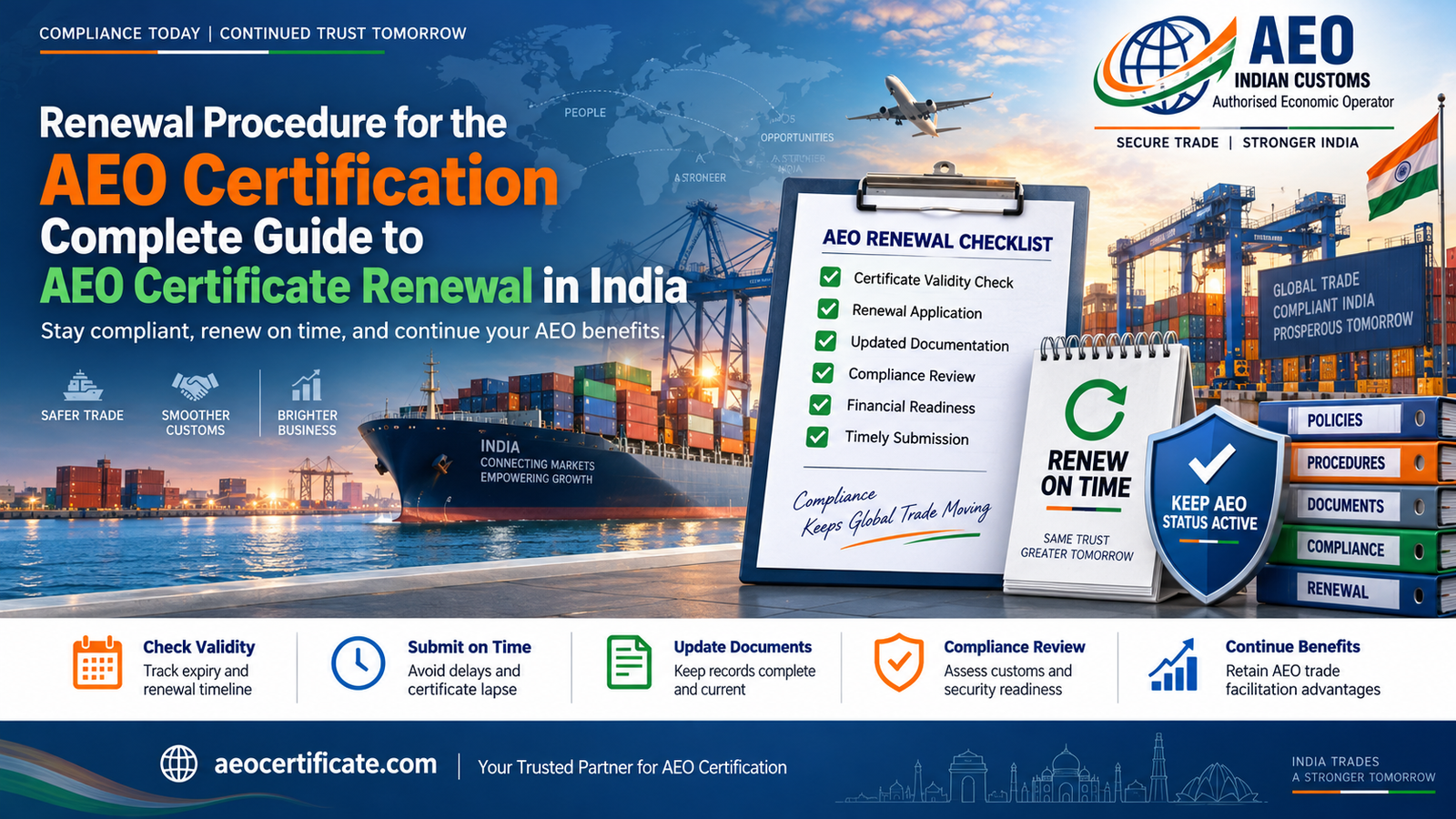 AEO Certificate Renewal