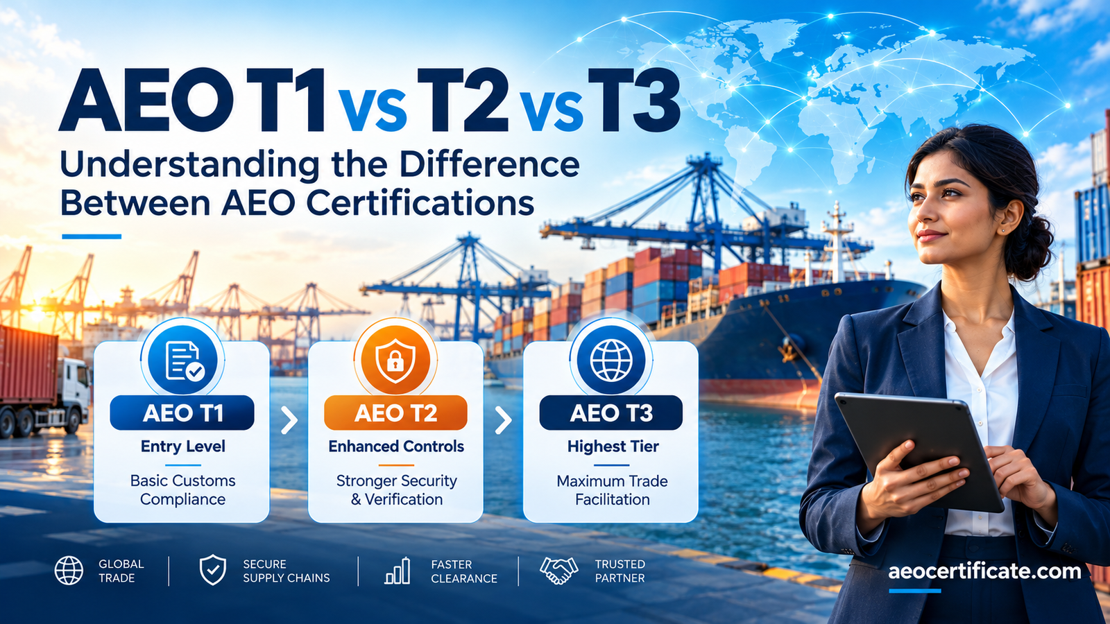 AEO T1 vs T2 vs T3