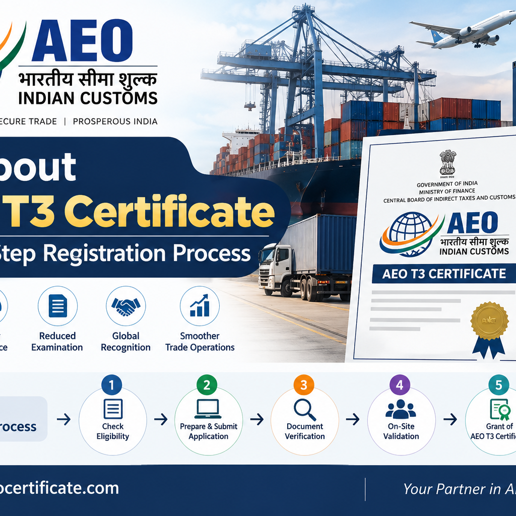 AEO T3 Certificate