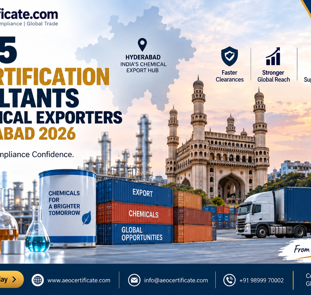AEO Certification for Chemical Exporters